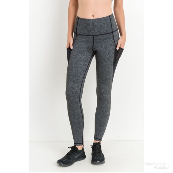 ❤️Mono B Highwaist Helix Trellis Mesh Leggings! - Picture 4 of 8